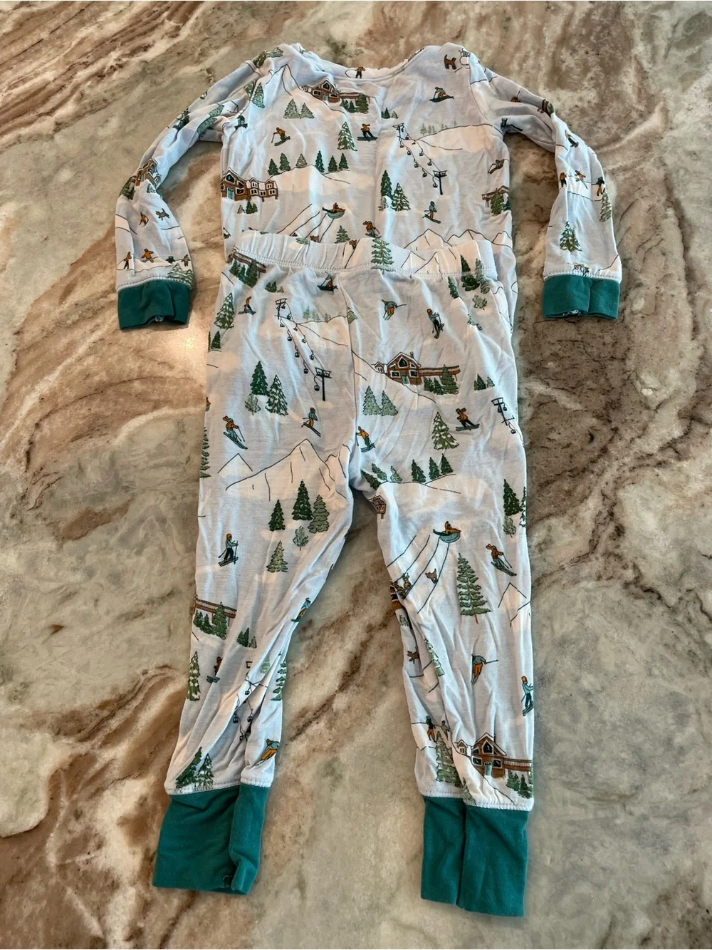 Angel Dear Bamboo Holiday Pajama Bundle Set Boutique Sleeper Set 12 Months